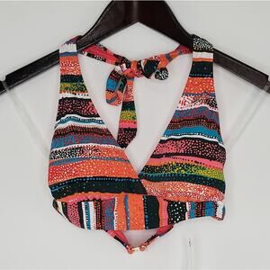 Anne Cole Sand Stripe Marilyn Bikini Top